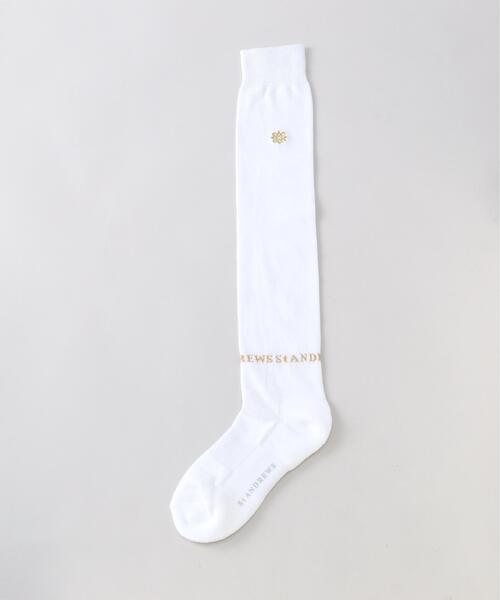 St ANDREWS 靴下 ロゴニーハイソックス (WOMENS) メンズ : ZOZOTOWN