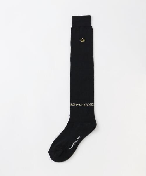 St ANDREWS 靴下 ロゴニーハイソックス (WOMENS) メンズ : ZOZOTOWN