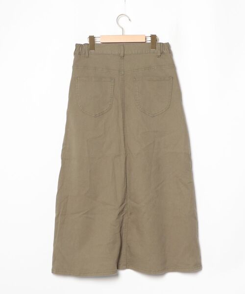 「SELECT LEVERY」 ロングスカート LARGE カーキ レディース_画像2