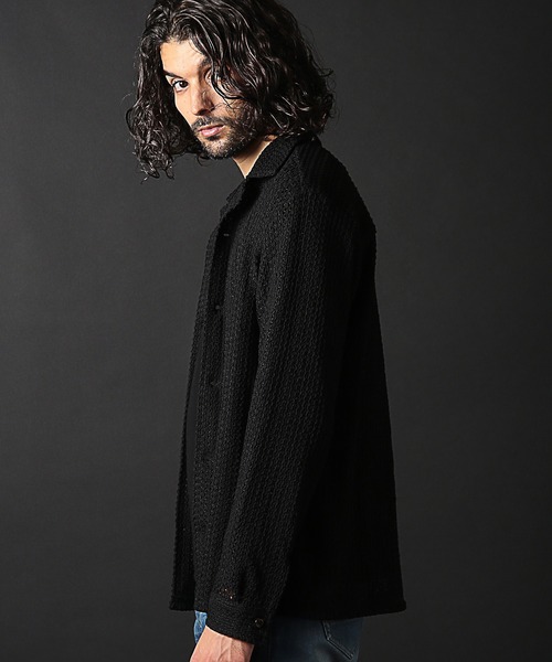 「RATTLE TRAP」 長袖シャツ L ベージュ メンズ_画像8