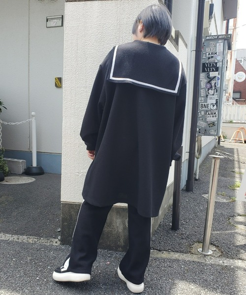 「Candy Stripper」 長袖ワンピース 2 ベージュ レディース_画像7