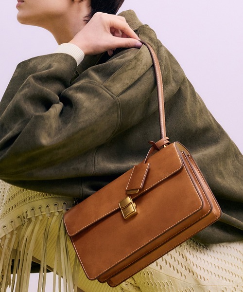CHARLES & KEITH ブラウン バッグ CHARLES ＆ KEITH（チャールズ&キース） 「CHARLES & KEITH