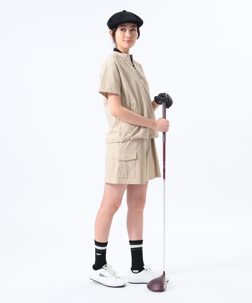 BEAMS GOLF（ビームス ゴルフ） ショートパンツ LARGE オリーブ