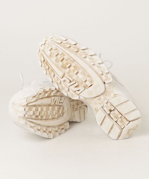 「FILA」 ローカットスニーカー 25.0cm ホワイト レディース_画像3