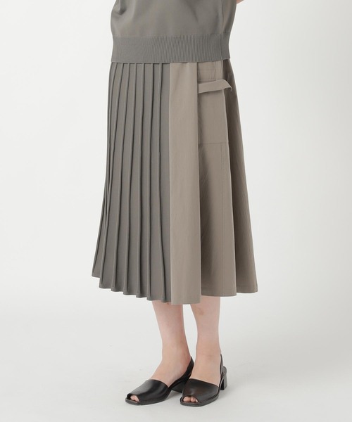 スカート MILITARY KNIT / ニットスカートの画像
