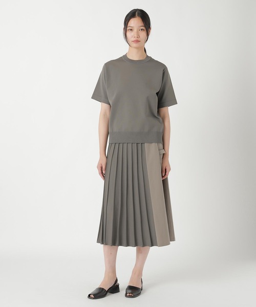 スカート MILITARY KNIT / ニットスカートの画像