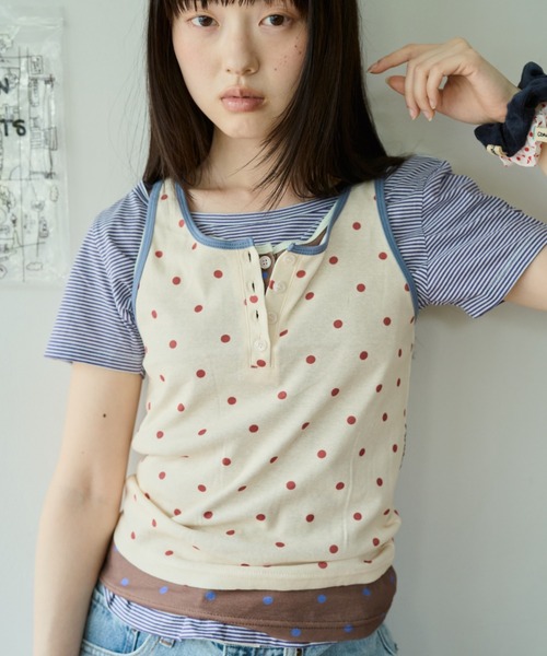 common gull products. タンクトップ ノースリーブ しるしのついたひと