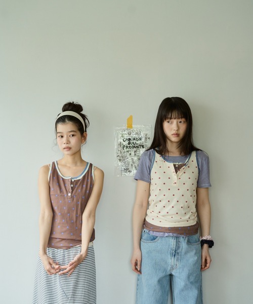 common gull products. タンクトップ ノースリーブ しるしのついたひと