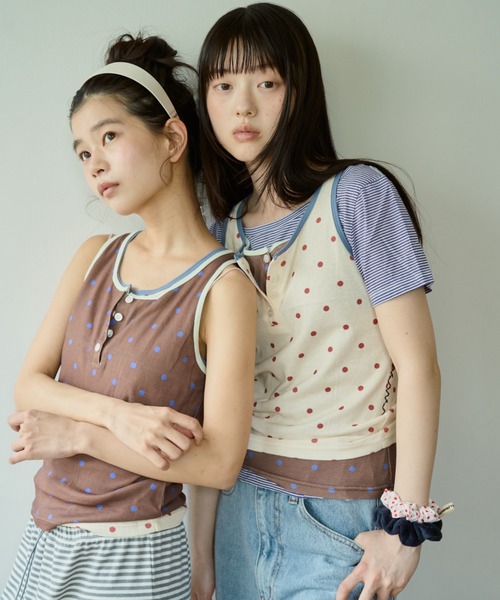 common gull products. タンクトップ ノースリーブ しるしのついたひと