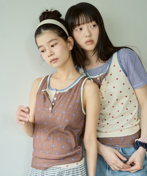 common gull products. タンクトップ ノースリーブ しるしのついたひと