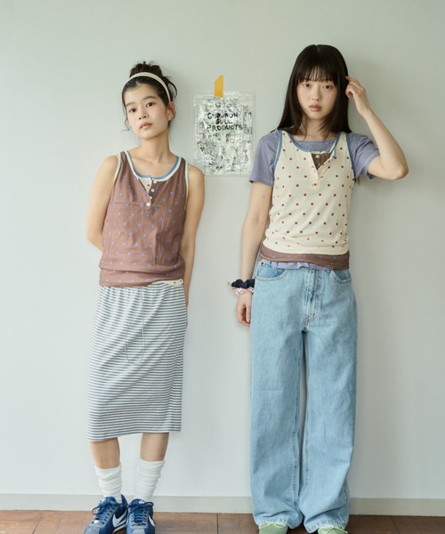 common gull products. タンクトップ ノースリーブ しるしのついたひと