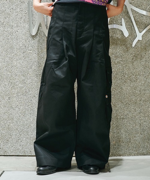 シンヤコズカ ディッキーズ BAGGY with Dickies M 黒 SHINYAKOZUKA（シンヤコヅカ） チノパン lost and found pockets baggy