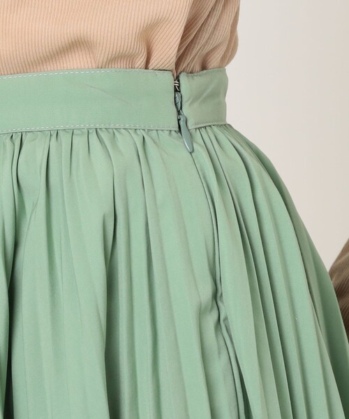 Plan C スカート PLAN C PLEATED LONG SKIRT アシンメトリー プリーツ