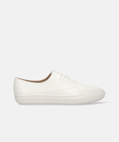 「MAMIAN」 ローカットスニーカー 24.0cm シルバー レディース_画像2