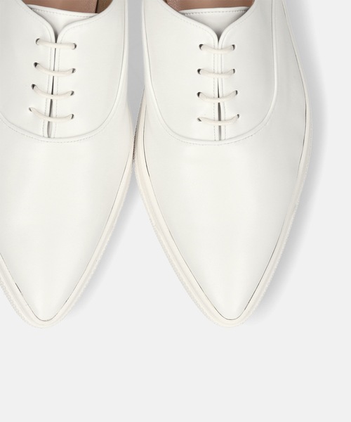 「MAMIAN」 ローカットスニーカー 24.0cm シルバー レディース_画像3