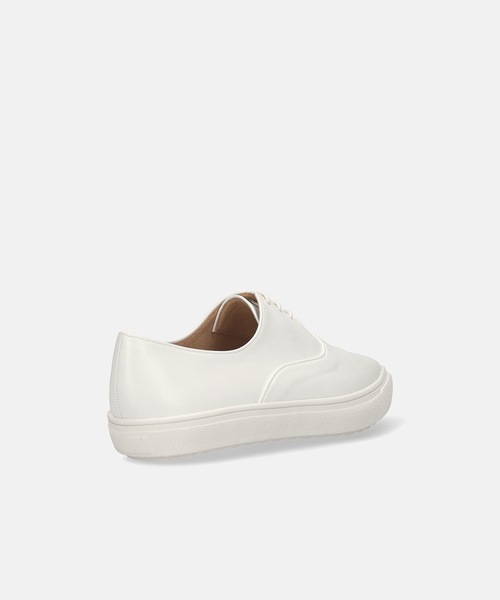 「MAMIAN」 ローカットスニーカー 24.0cm シルバー レディース_画像4