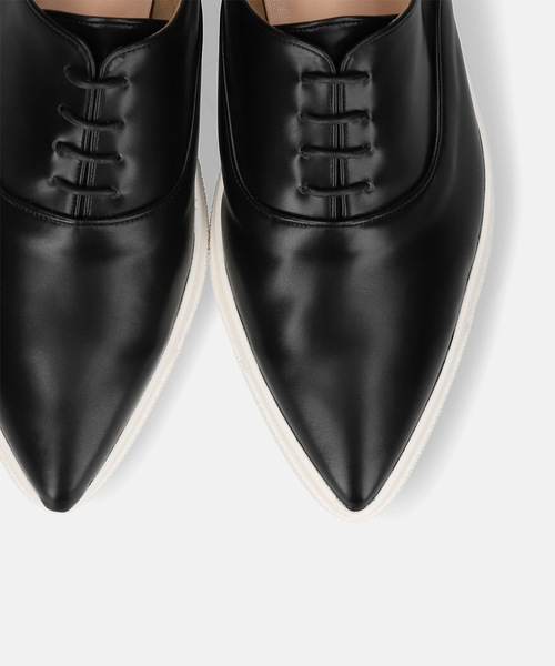 「MAMIAN」 ローカットスニーカー 24.0cm シルバー レディース_画像9
