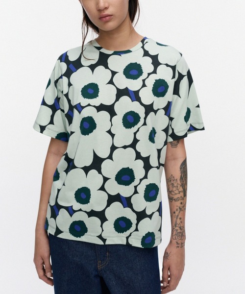 marimekko（マリメッコ） tシャツ 「ASIA EXCLUSIVE」Ae Tunnit Unikko