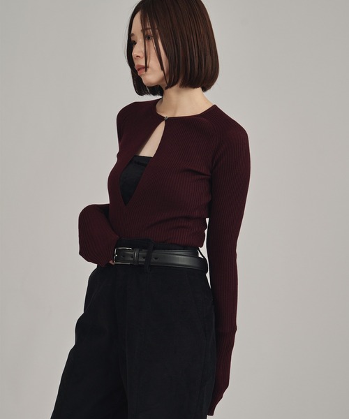 louren（ローレン） ニット セーター 「louren/ローレン」Vneck knit