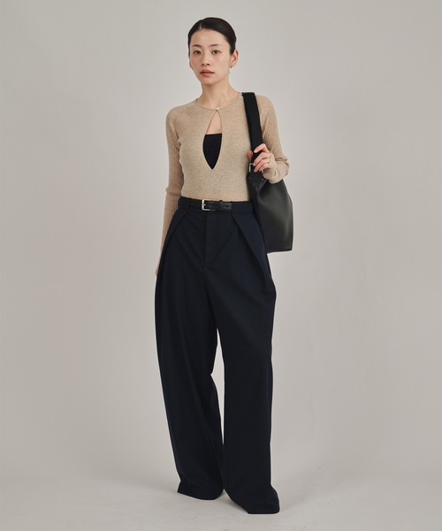 louren（ローレン） ニット セーター 「louren/ローレン」Vneck knit