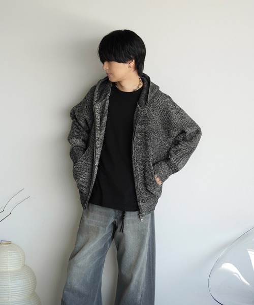 「WYM LIDNM」 長袖Tシャツ S ブラウン メンズ_画像4