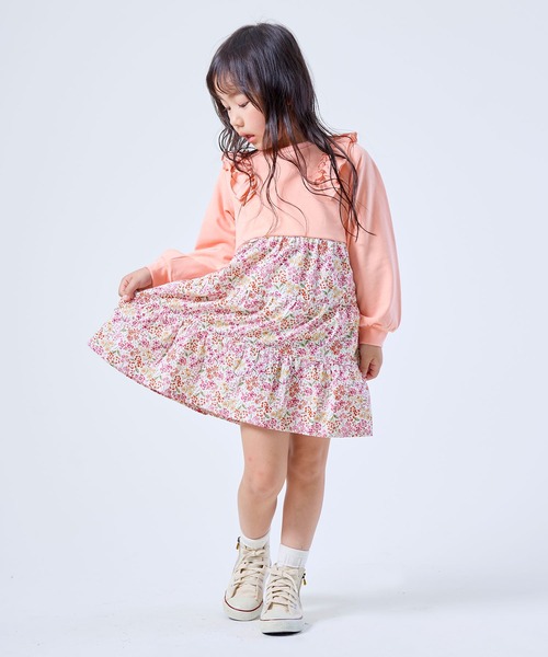 la poche biscuit（ラポシェビスキュイ） ワンピース ボタニカル花柄