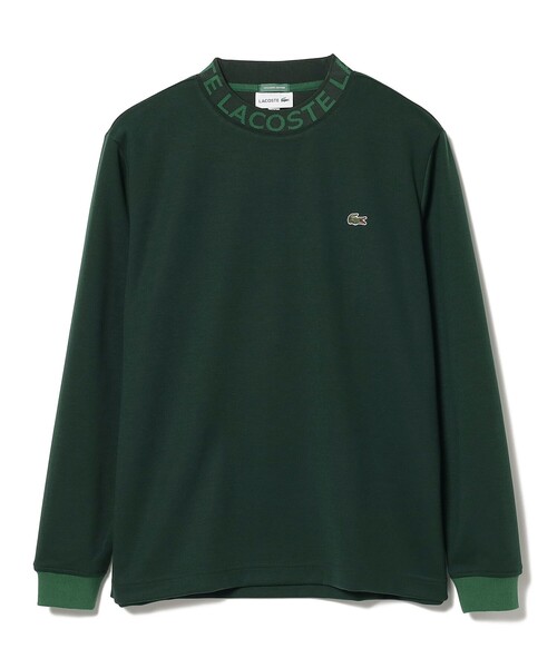tシャツ Tシャツ 〈MEN〉LACOSTE for BEAMS GOLF / 別注 ロゴ モック