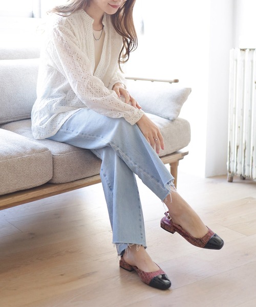 【ALDO】上品 ★ バイカラー ★ スリングバック・ヒールパンプス ALDO】上品・セクシー☆美脚☆スリングバック ヒール パンプス Ω