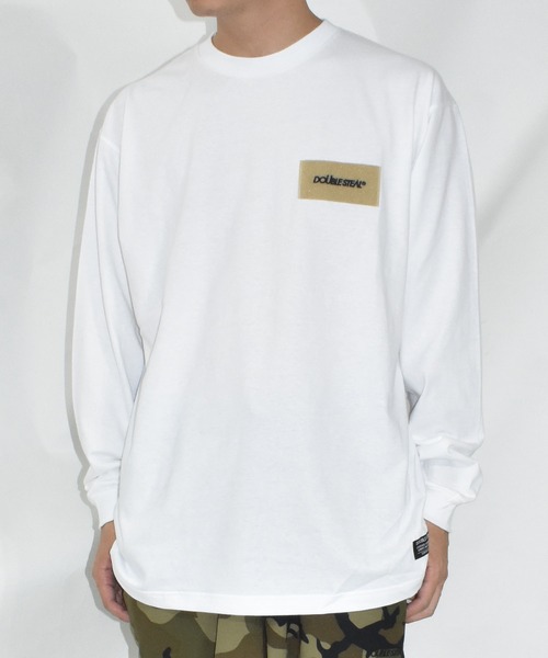 DOUBLE STEAL（ダブルスティール） tシャツ ベルクロ 長袖Tシャツ