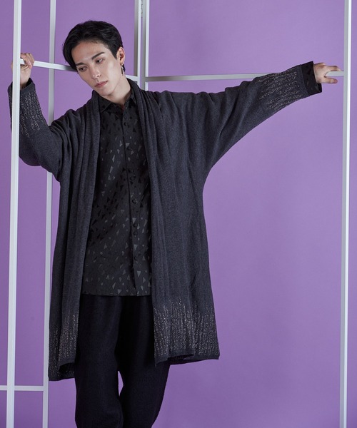 NO ID.（ノーアイディー） カーディガン 「NO ID.」Drape Knit