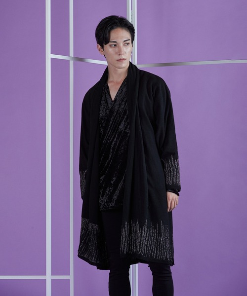 カーディガン 「NO ID.」Drape Knit Cardigan / ドレープ ニット カーディガン メンズ_22