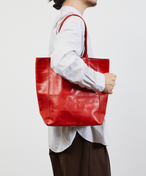BICASH トートバッグ ビカーシ / LEATHER TOTE S レザートート