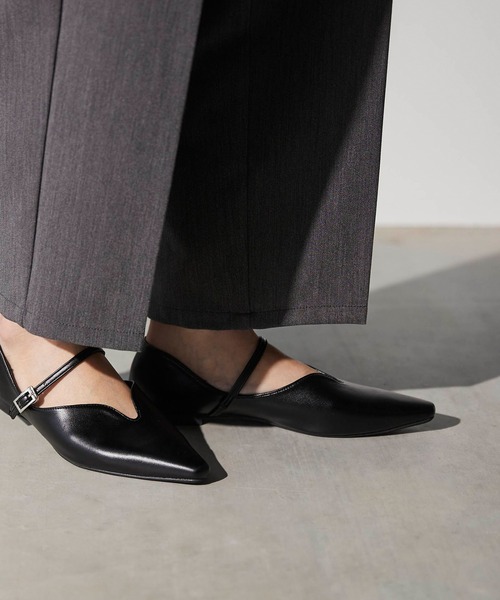 menue パンプス U字カッティング フラットパンプス : ZOZOTOWN menue パンプス U字カッティング フラットパンプス : ZOZOTOWN
