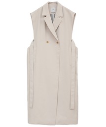 CLANE ベスト ジレ 「CLANE/クラネ」DOUBLE BREASTED GILET