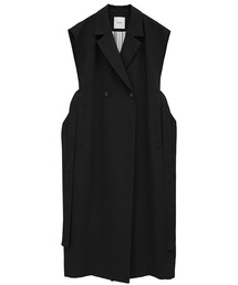 CLANE（クラネ） ベスト ジレ 「CLANE/クラネ」DOUBLE BREASTED GILET