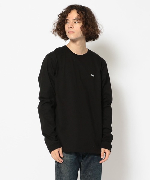 「DENHAM」 長袖Tシャツ X-LARGE ホワイト メンズ