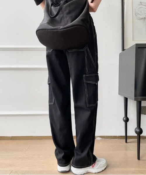 gossip!ロサンゼルス ジーンズ デニム デニムパンツ ゴムウエスト