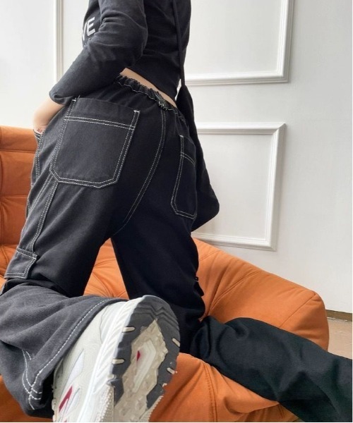 パンツ デニム ジーンズ デニスカーゴパンツ レディース : 84565734 