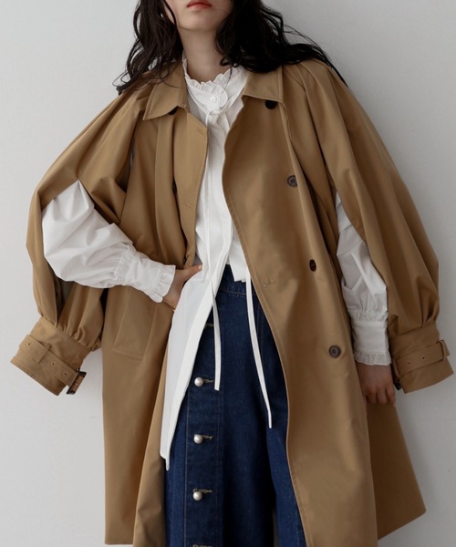 Katrin TOKYO トレンチコート コート 2way balloon sleeve middle