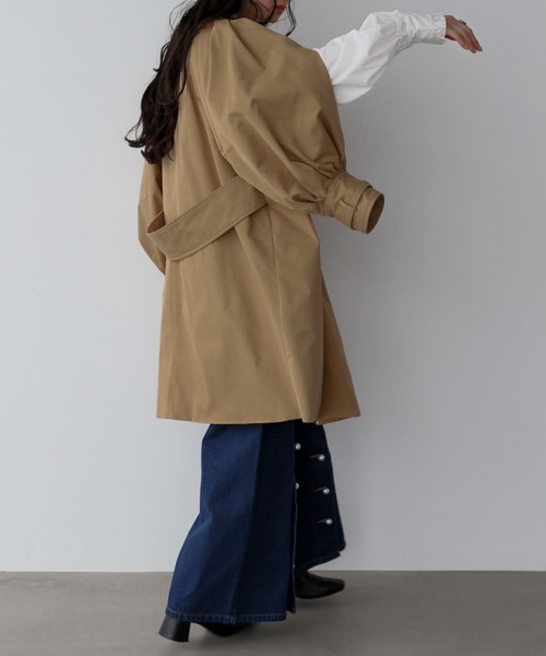 Katrin TOKYO トレンチコート コート 2way balloon sleeve middle