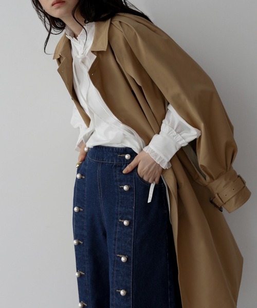 Katrin TOKYO トレンチコート コート 2way balloon sleeve middle
