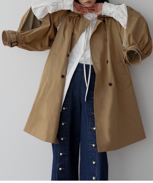 Katrin TOKYO トレンチコート コート 2way balloon sleeve middle