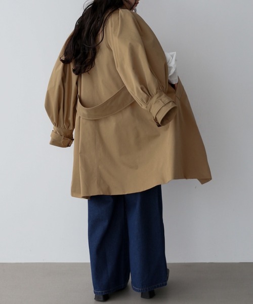 Katrin TOKYO トレンチコート コート 2way balloon sleeve middle