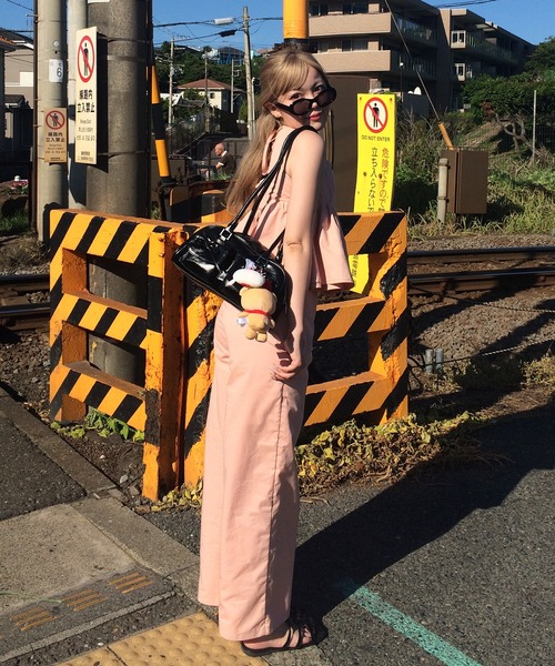 ベスト ジレ ボリュームフリルビスチェセットアップ「RL」 レディース