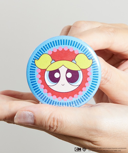 flapper_bags バッジ FLAPPER フラッパー:パワーパフ ガールズ 缶