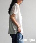 アンティカ antiqua tシャツ フリルト...の詳細画像3