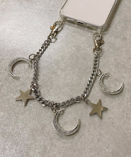 SPINNS（スピンズ） ウォレットチェーン スター＆ムーン ウォレット