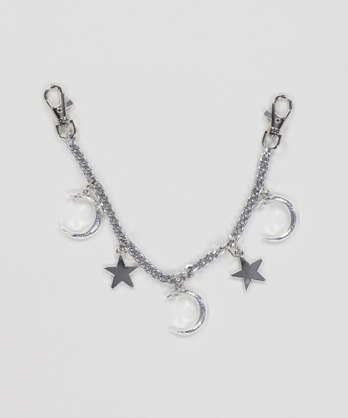 SPINNS（スピンズ） ウォレットチェーン スター＆ムーン ウォレット