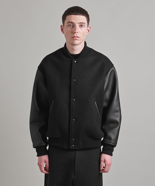 LOEFF＞メルトン スタジアムジャンパー UNISEX