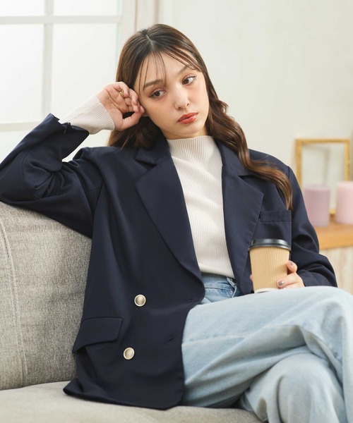 INGNI（イング） ジャケット テーラードジャケット ミドル丈テーラード